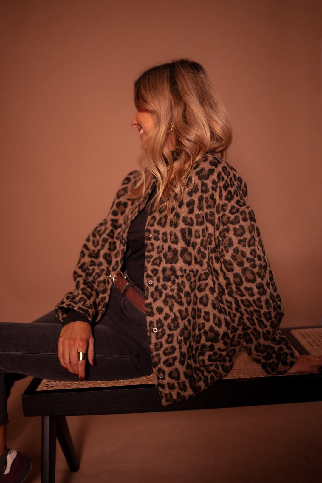 Runhild – Statement Print Jacke