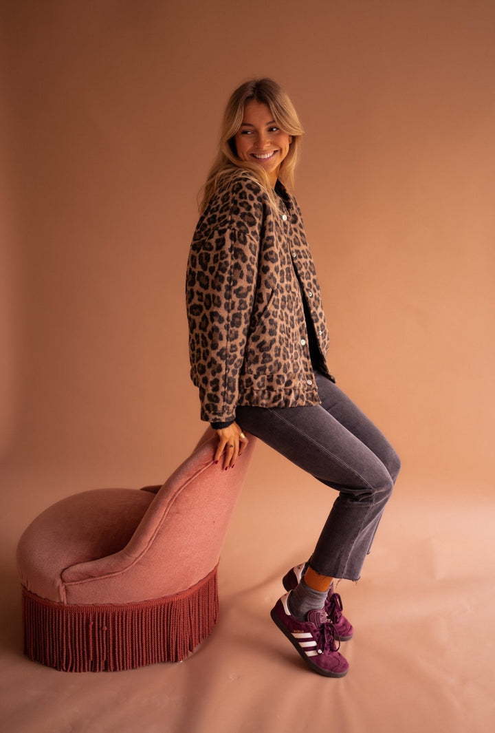 Runhild – Statement Print Jacke