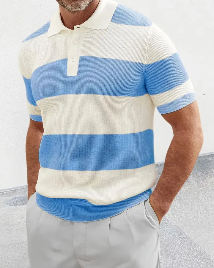 Gero – Geripptes Poloshirt mit Streifen