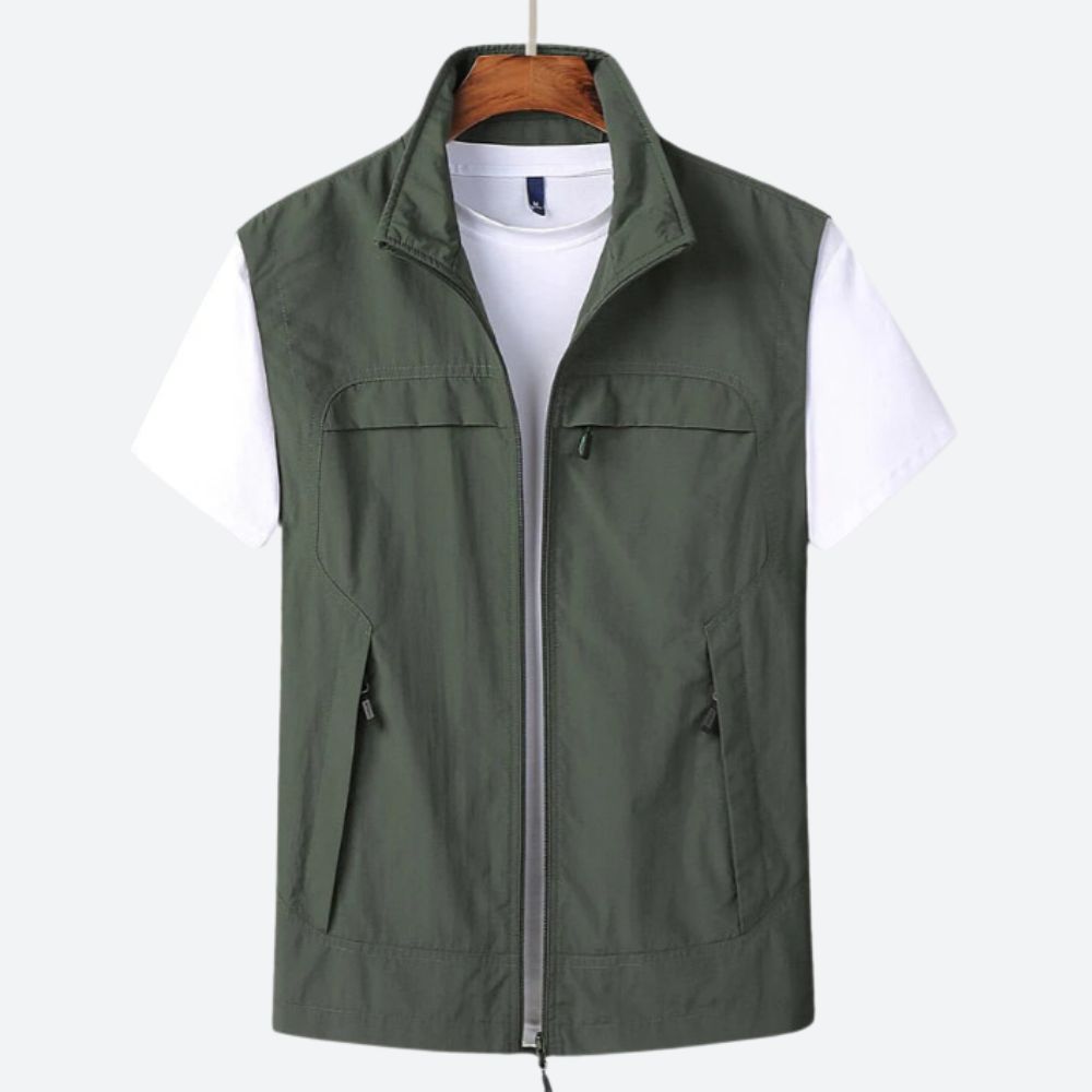 Kerenzo – Utility Reißverschluss-Gilet