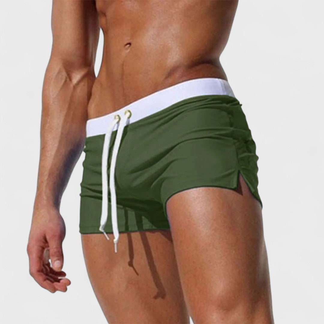 Lorenz – Figurbetonte Badeshorts