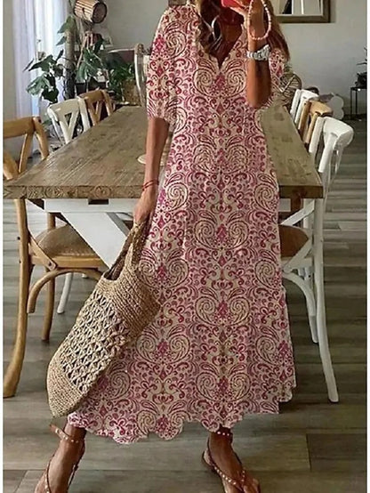 Diane – Bohemian Maxikleid