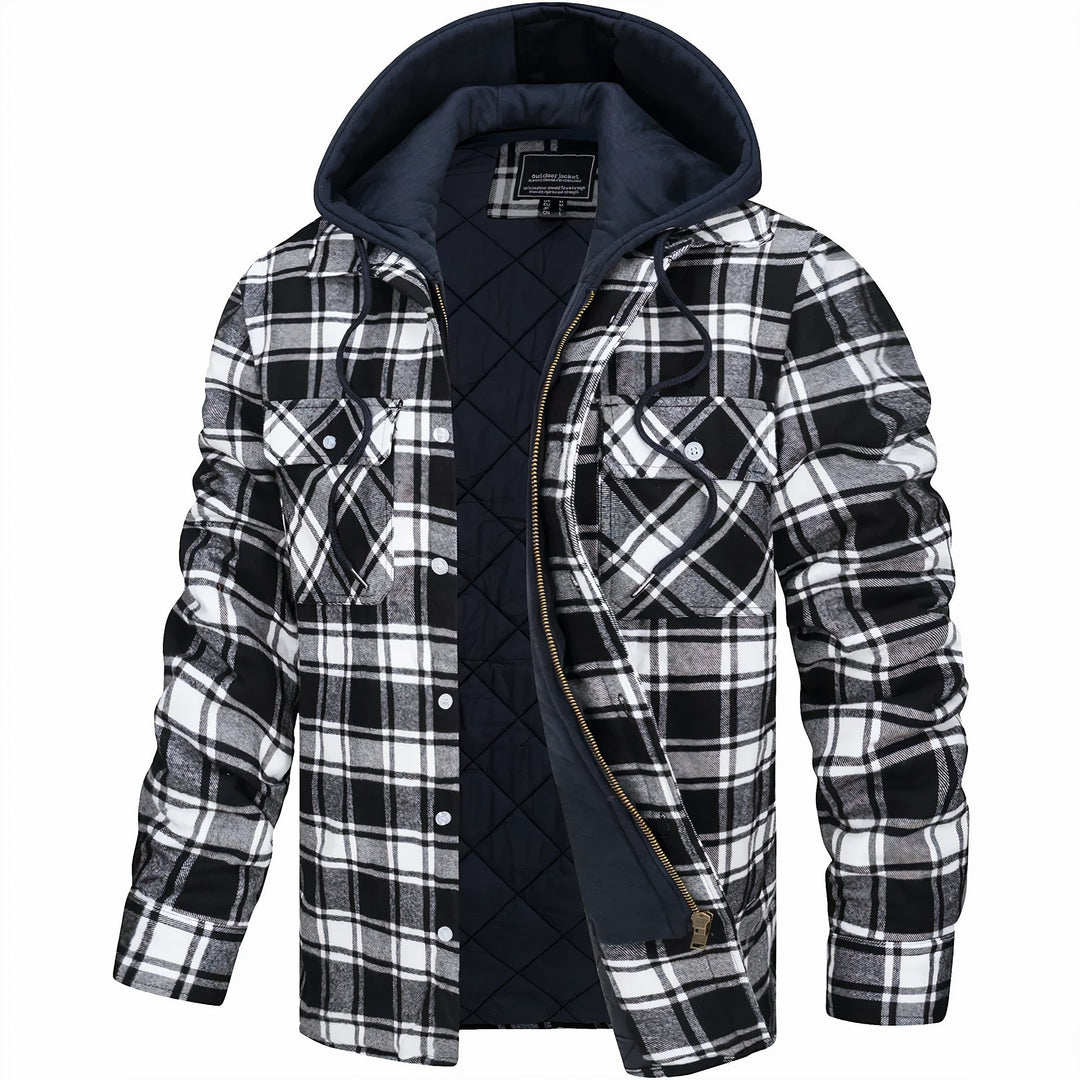 Tibor – Gestepptes Kapuzen-Overshirt