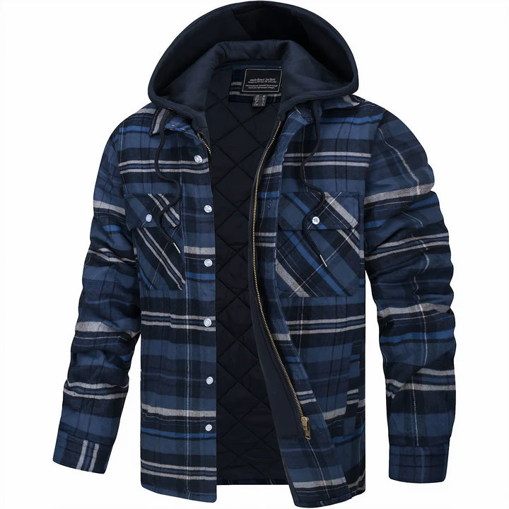 Tibor – Gestepptes Kapuzen-Overshirt