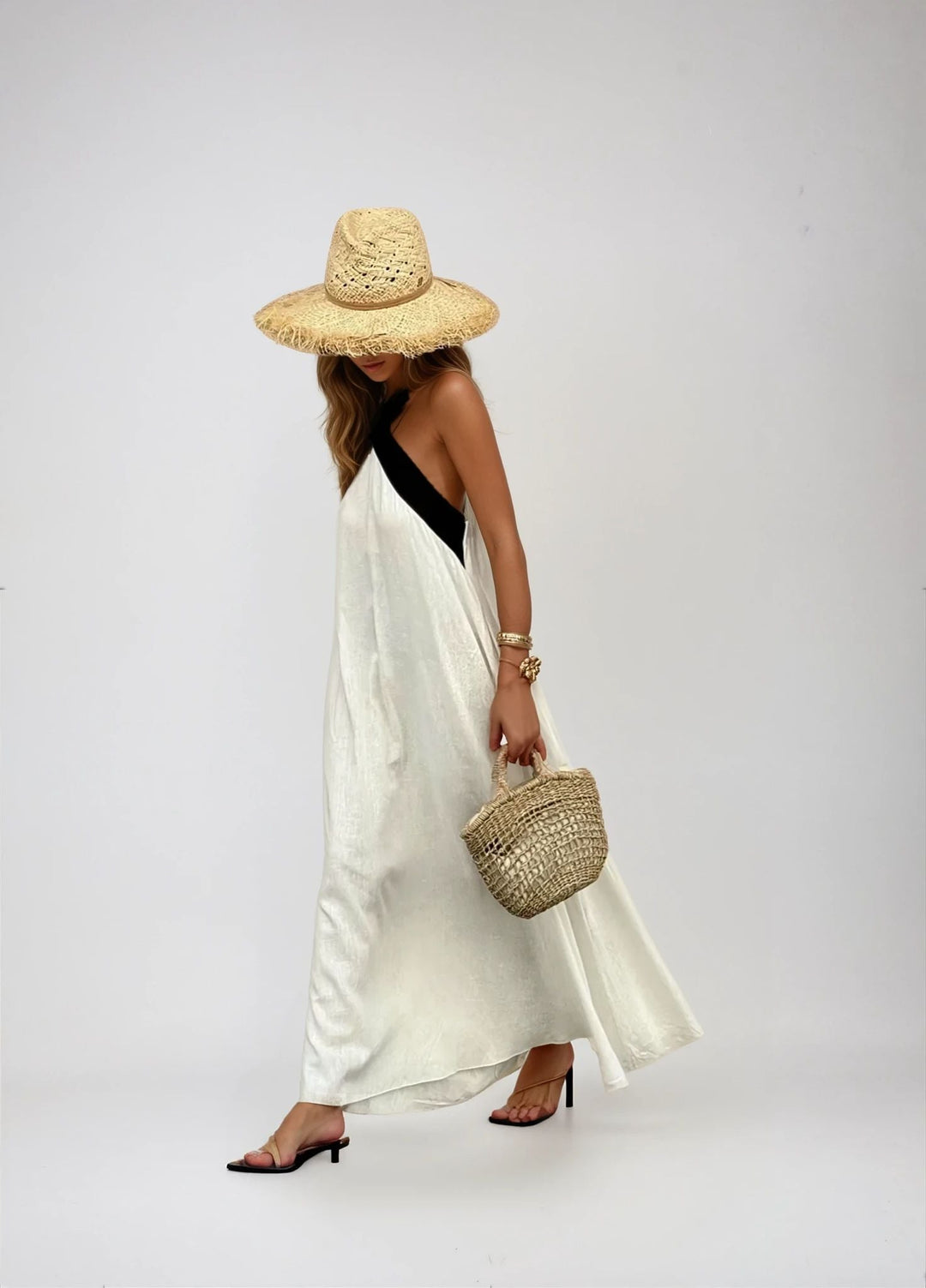 Nyra – Neckholder-Maxikleid