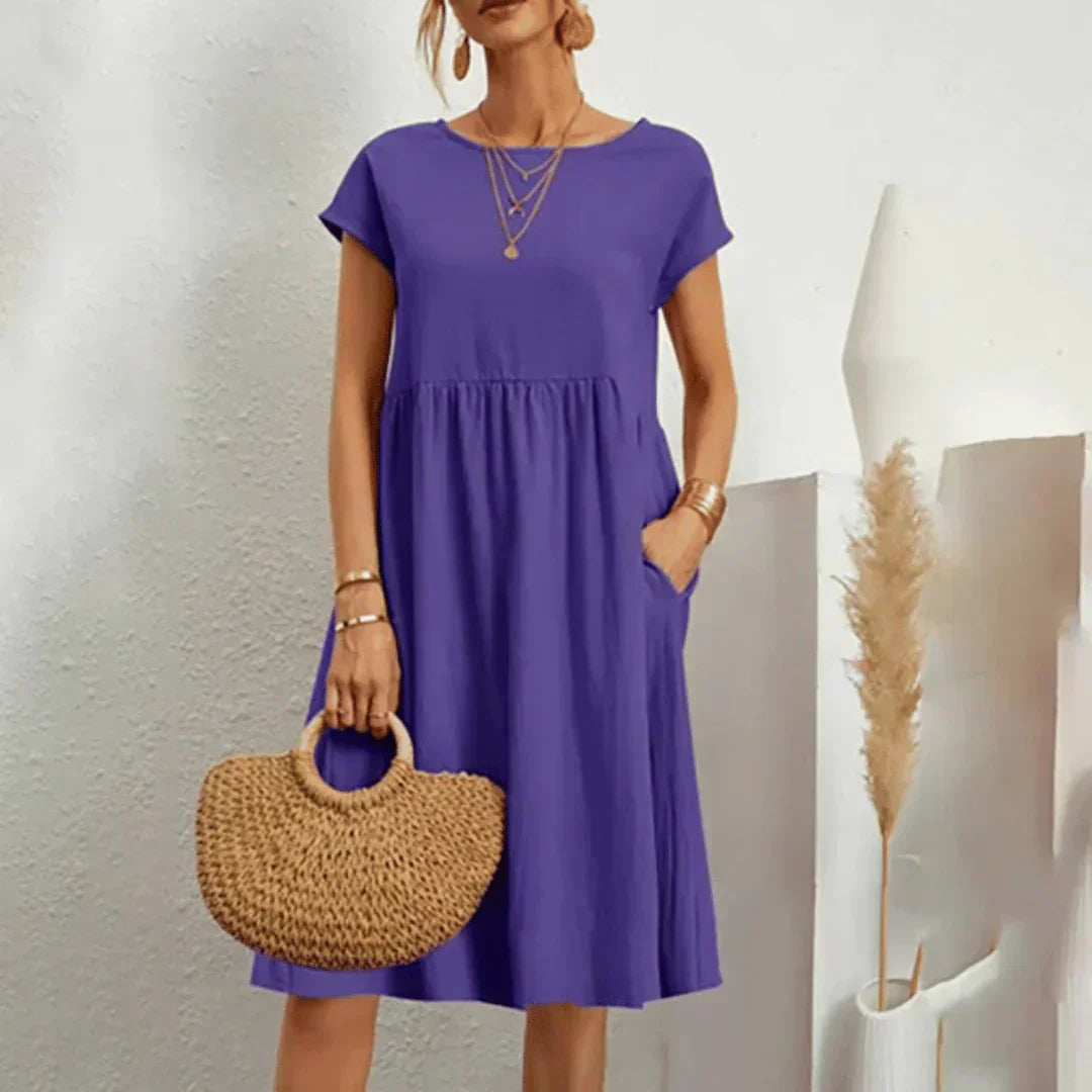 Roxanne – Lockeres Midikleid